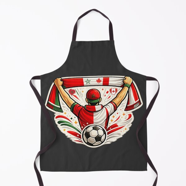 Item preview, Canada Morocco Soccer Support Together designed and sold by Corvoria.