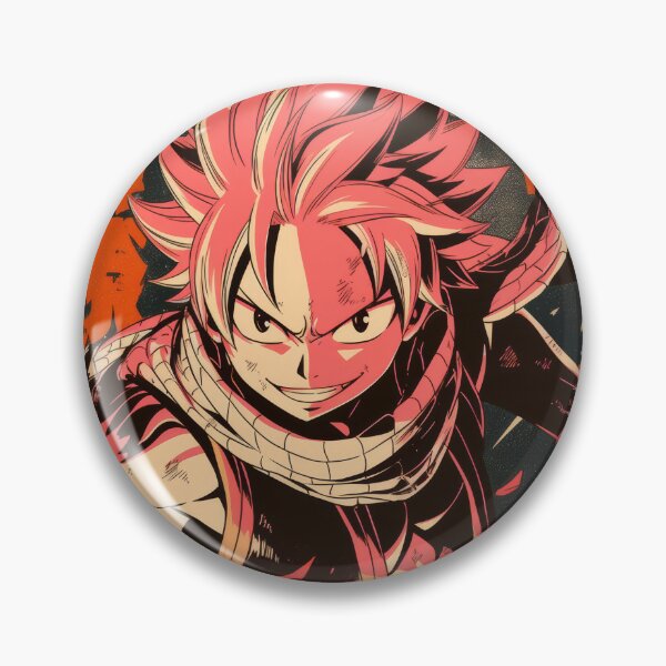 Item preview, Natsu Distressed Poster  designed and sold by AnimeArsenalPrints.