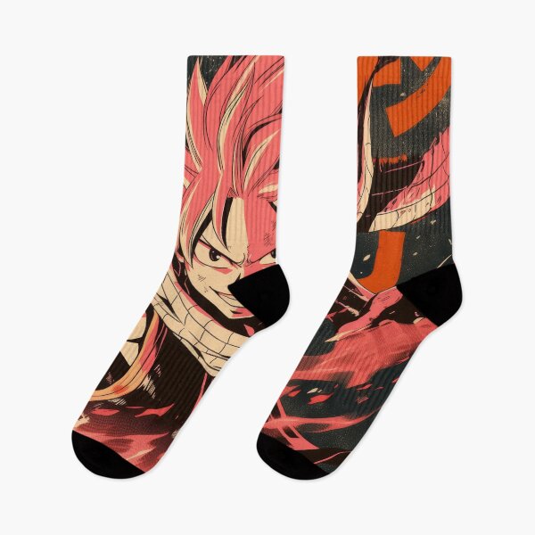 Item preview, Natsu Distressed Poster  designed and sold by AnimeArsenalPrints.
