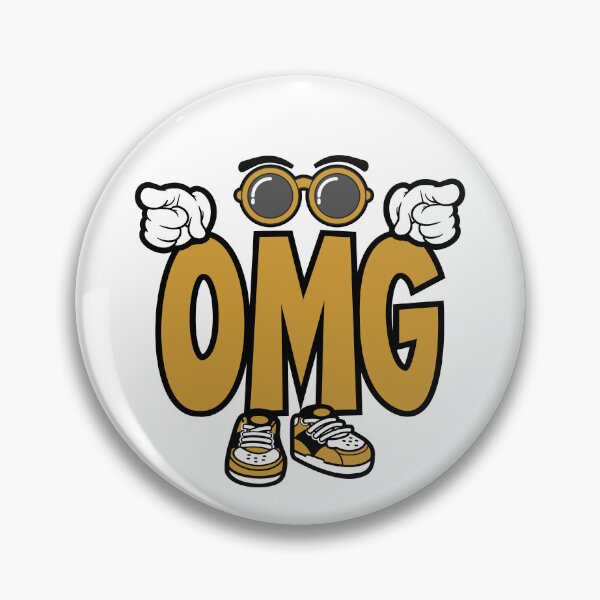 Item preview, OMG  - ICONIC Words Character Bold Retro designed and sold by NFTWords.