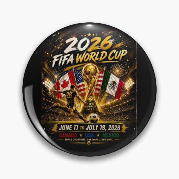 Item preview,  World Cup 2026 tri nation Soccer Merch | 4th of July  USA independence Day| Football Fan Gear | USA Sports Apparel Tee|  Soccer worldcup ChampionshipSoccer World ver 6 designed and sold by CosmicNook1.