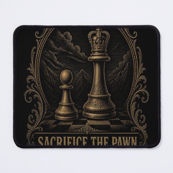 Item preview, Sacrifice the Pawn Save the King T-Shirt | Vintage Chess Strategy Graphic designed and sold by SunnyDesign82.