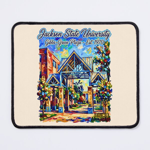 Item preview, Jackson State University Gibbs Green Plaza Impressionist Oil Painting Style designed and sold by EvergreenPark - Tee Studio.