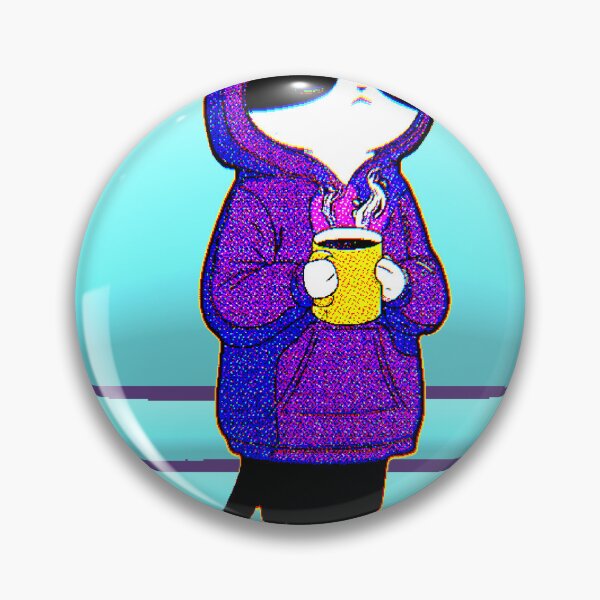 Item preview, Kawaii Tuxedo Cat Cafe Hoodie Purple Cozy designed and sold by AstronautMerch.