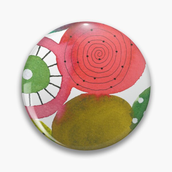 Item preview, Abstract watercolor red-green designed and sold by Zeewind.