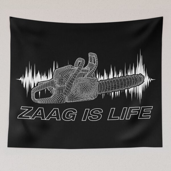 Item preview, Zaag Is Life - Uptempo Hardcore Chainsaw Kick designed and sold by SPAZE-Typo.