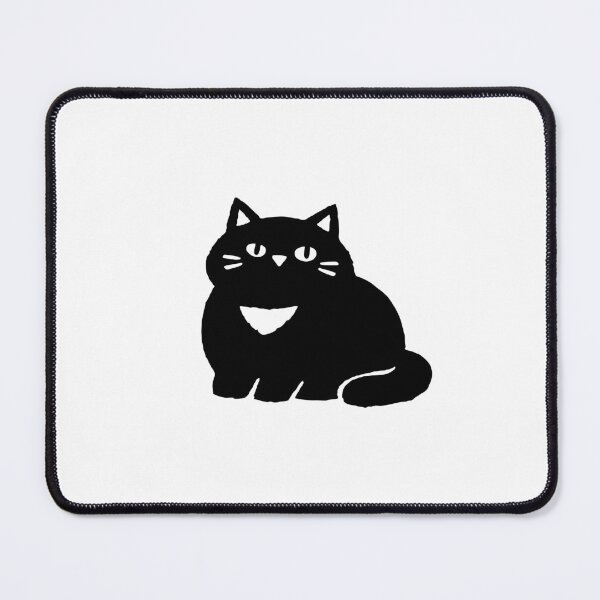 Item preview, Black Cat Silhouette Bright Green Eyes designed and sold by AntiqueImages.