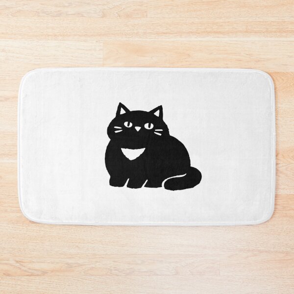 Item preview, Black Cat Silhouette Bright Green Eyes designed and sold by AntiqueImages.