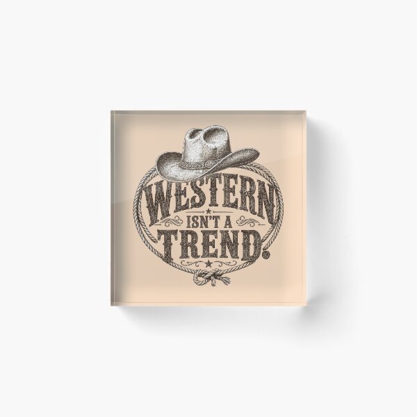 Item preview, Western Isn’t A Trend Cowboy Hat Lasso Graphic for Light Products designed and sold by Anyshca.