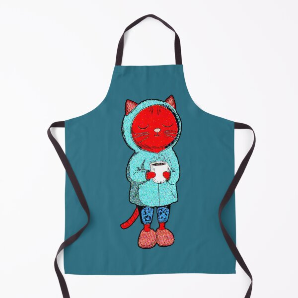 Item preview, Kawaii Orange Cat Cafe Cozy Sweatshirt designed and sold by AstronautMerch.
