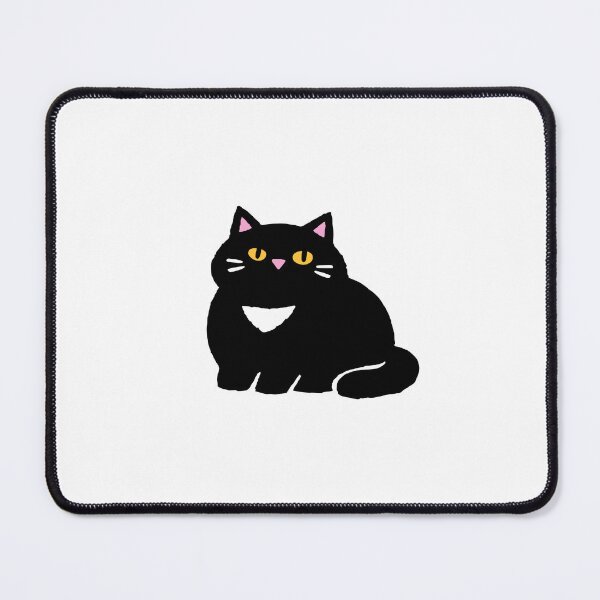 Item preview, Cute Black Cat Doodle Kitty Lover Pet Owner designed and sold by AntiqueImages.