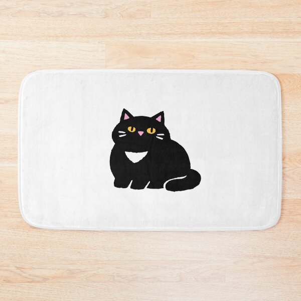 Item preview, Cute Black Cat Doodle Kitty Lover Pet Owner designed and sold by AntiqueImages.