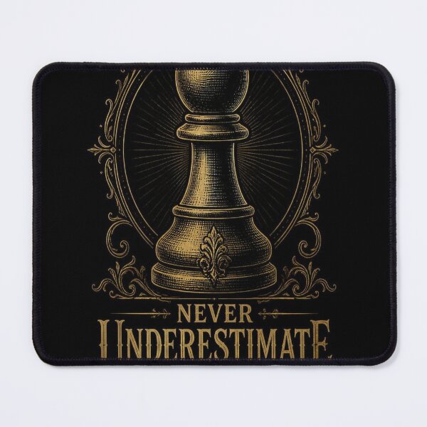 Item preview, Never Underestimate a Pawn T-Shirt | Vintage Chess Pawn Graphic designed and sold by SunnyDesign82.