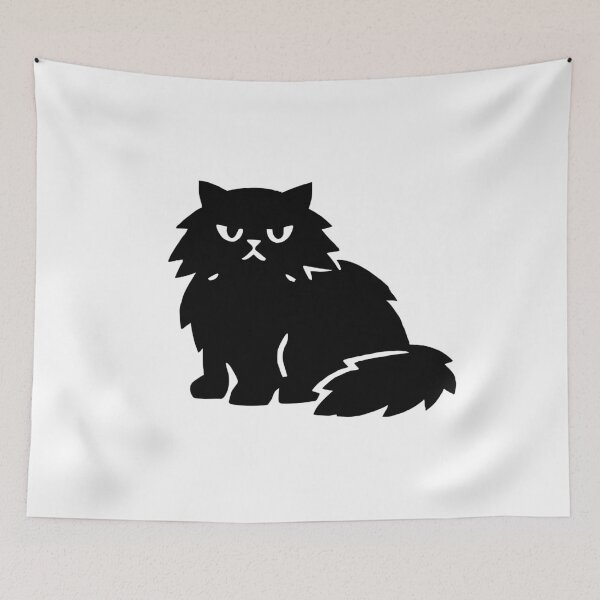 Item preview, Funny Black CatLooking Irritated designed and sold by AntiqueImages.