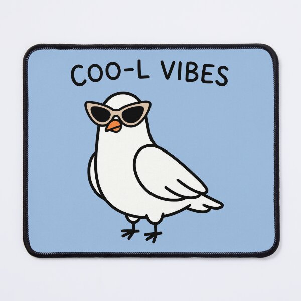 Item preview, Cool White Pigeon Wearing Sunglasses Retro Bird designed and sold by Amir Faysal.