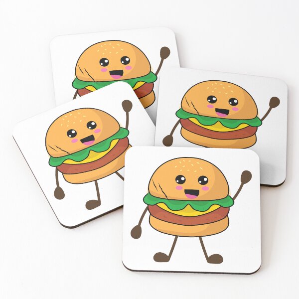 Item preview, Happy Burger Wave designed and sold by FontoryXoxo.