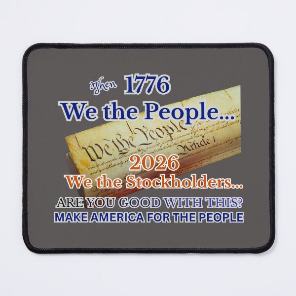 Item preview, WE THE PEOPLE NOT THE OLIGARCHY 1776-2026 designed and sold by VinlandFashion.