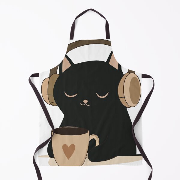 Item preview, Black Cat and Coffee Cute Minimalist Vector Collection Set designed and sold by TatinkaArtskill.