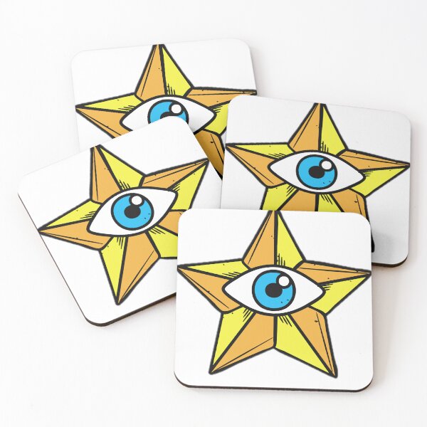 Aperçu de l'œuvre Mystic Star with All-Seeing Eye créée et vendue par DailyDoodlesBySumbul.