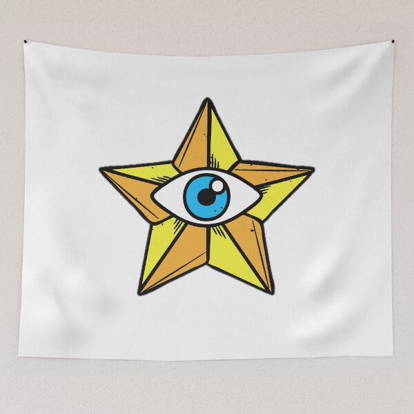 Item preview, Mystic Star with All-Seeing Eye designed and sold by DailyDoodlesBySumbul.