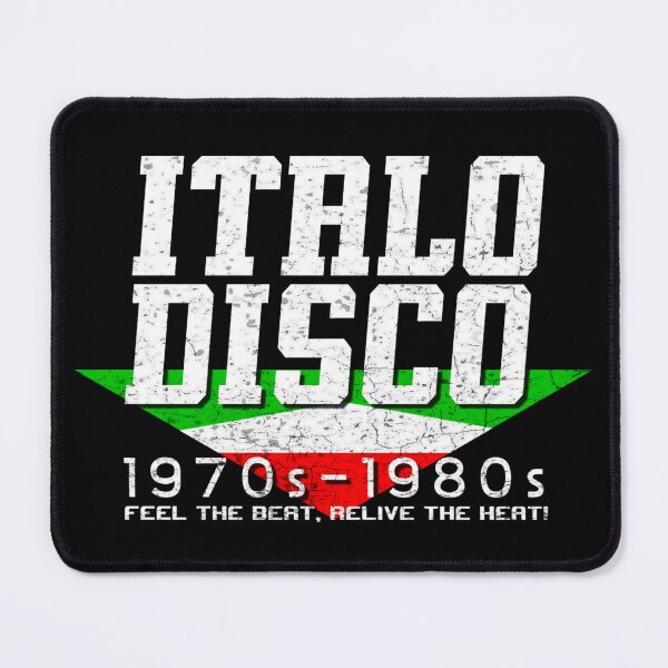 Item preview, Italo Disco Feel The Beat Black designed and sold by Graphroad.