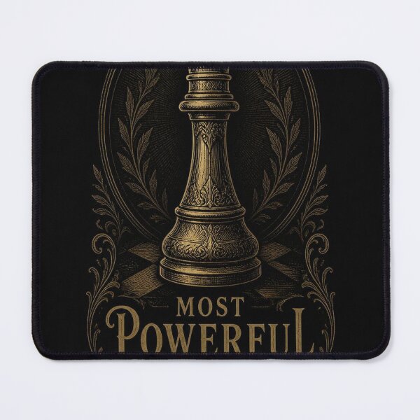 Item preview, Most Powerful Piece T-Shirt | Vintage Chess Queen Graphic designed and sold by SunnyDesign82.
