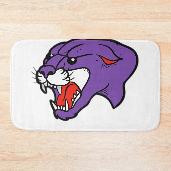 Item preview, Fierce Purple Panther Roaring designed and sold by DailyDoodlesBySumbul.
