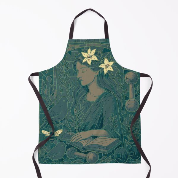 Item preview, Virgo Zodiac Art – Sacred Order | Stained Glass Mosaic Astrology Print designed and sold by Benszi.