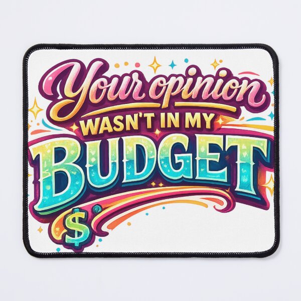 Item preview, Your Opinion Wasn't in My Budget designed and sold by LumatoneStudio.