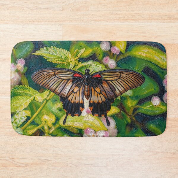 Item preview, Butterfly in the Garden in oil Painting designed and sold by tomorrowsart.