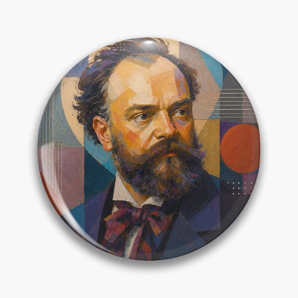 Item preview, Antonin Dvorak Czech composer painting . designed and sold by GalleryKauffeld.