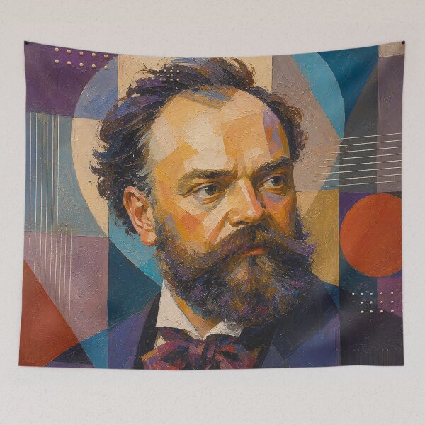 Item preview, Antonin Dvorak Czech composer painting . designed and sold by GalleryKauffeld.