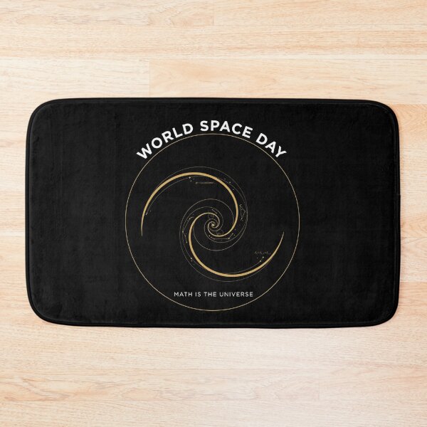 Item preview, World Space Day — Math Is The Universe Golden Ratio Galaxy Spiral T-Shirt V1 designed and sold by DarylWelsh2024.