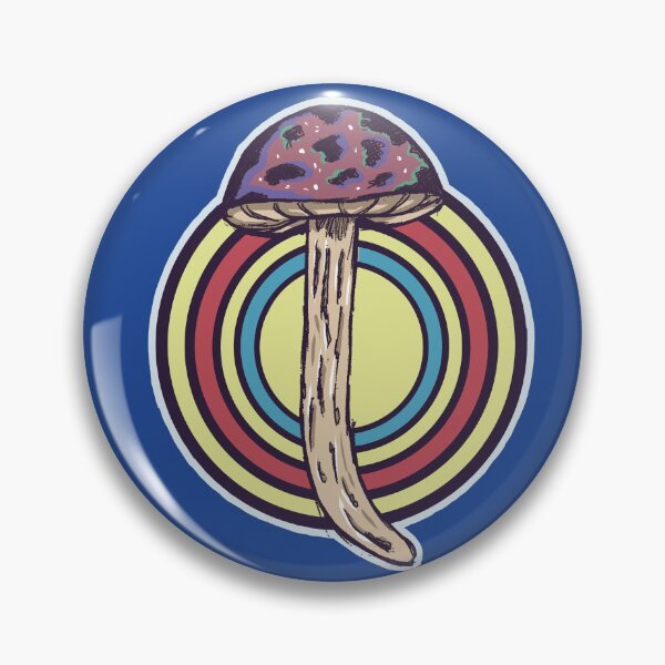 Item preview, Retro Mushroom Illustration | Vintage Psychedelic Fungi Aesthetic Design designed and sold by Half Mess.