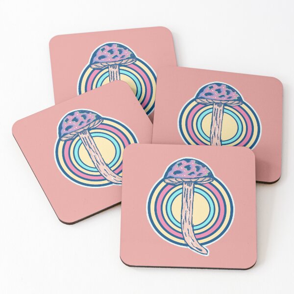 Item preview, Retro Mushroom Illustration | Vintage Psychedelic Fungi Aesthetic Design designed and sold by Half Mess.