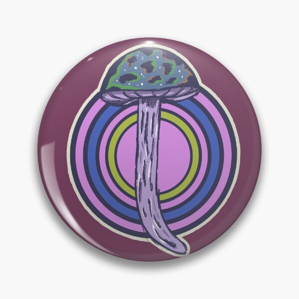 Item preview, Retro Mushroom Illustration | Vintage Psychedelic Fungi Aesthetic Design designed and sold by Half Mess.