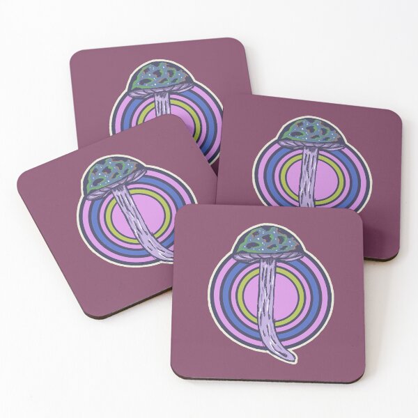 Item preview, Retro Mushroom Illustration | Vintage Psychedelic Fungi Aesthetic Design designed and sold by Half Mess.