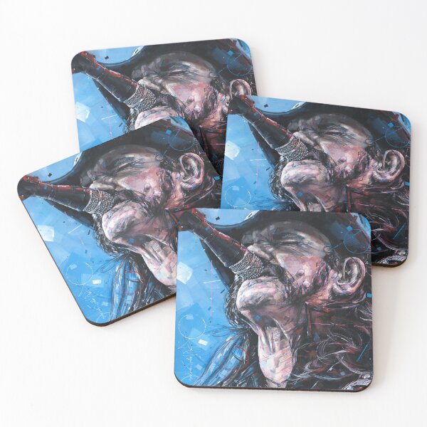 Item preview, Lemmy Kilmister painting designed and sold by GalleryKauffeld.