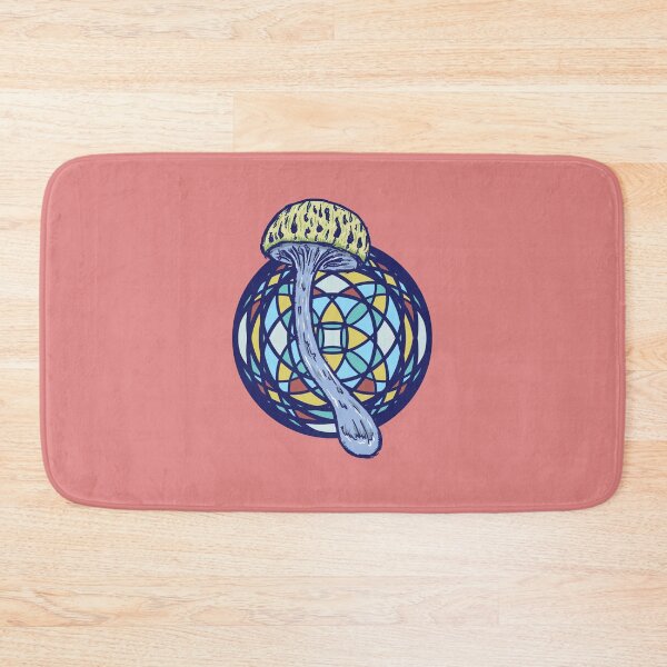 Item preview, Trippy Mushroom Illustration | Psychedelic Festival Sacred Geometry designed and sold by Half Mess.