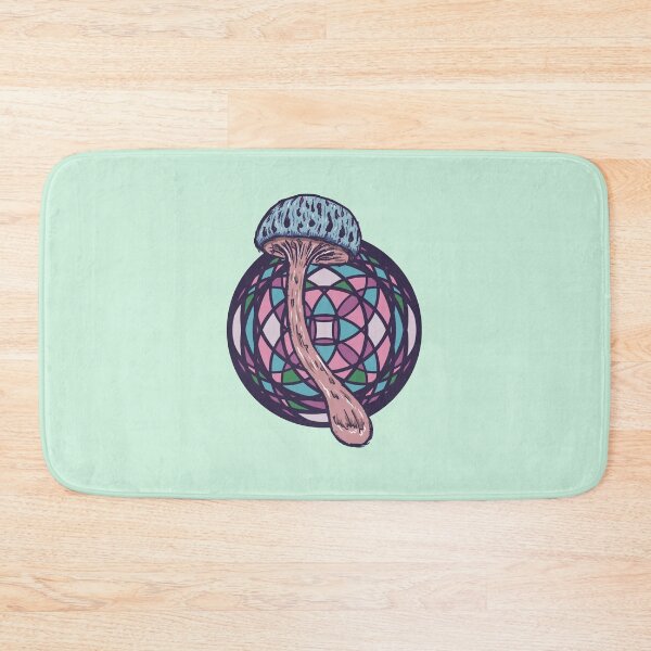 Item preview, Trippy Mushroom Illustration | Psychedelic Festival Sacred Geometry designed and sold by Half Mess.