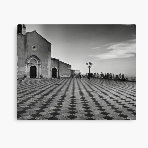 Impressioni in bianco e nero Canvas Print