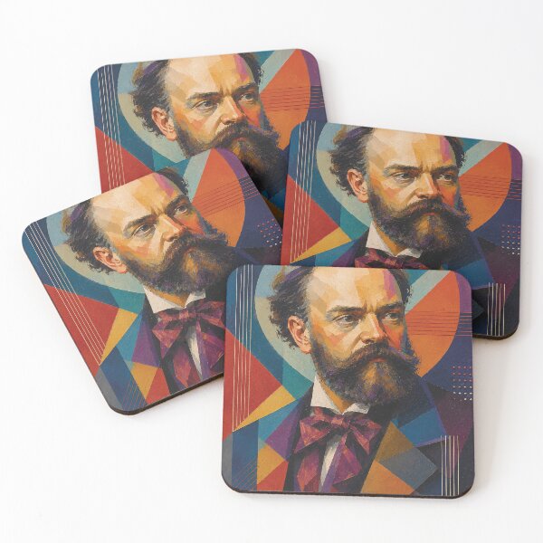 Item preview, Czech composer Antonin Dvorak painting . designed and sold by GalleryKauffeld.