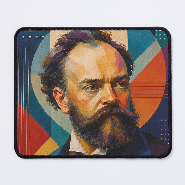 Item preview, Czech composer Antonin Dvorak painting . designed and sold by GalleryKauffeld.