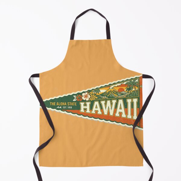 Item preview, Hawaii Aloha State Retro Pennant Flag Vintage Summer designed and sold by Modefissi.