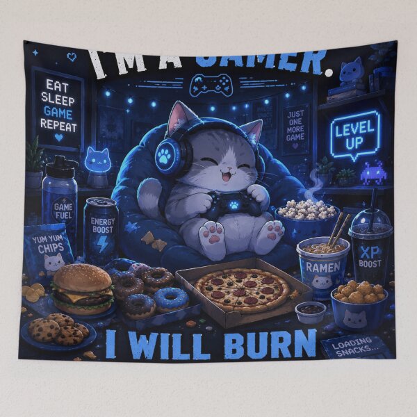 Item preview, I will burn it later - blue designed and sold by NFire97.