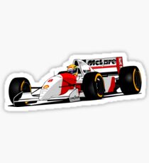 Formula 1 - Ayrton Senna - McLaren Sticker