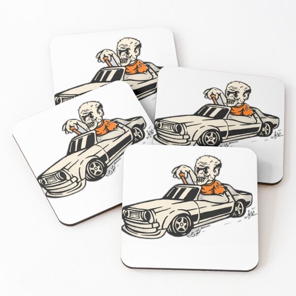 Item preview, Zombie Driving a Muscle Car designed and sold by DailyDoodlesBySumbul.