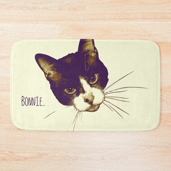 Item preview, Minimal Cat Portrait Illustration designed and sold by danielrospad.