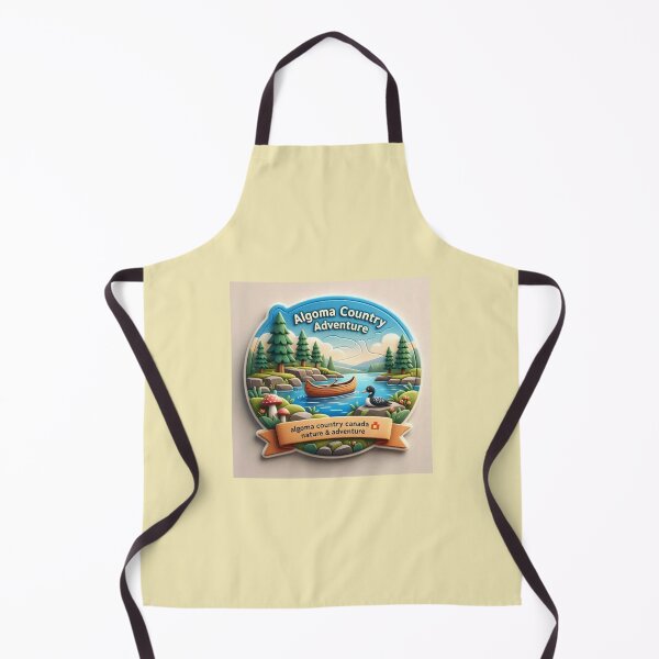 Item preview, Algoma Country Canada Cute 3D Adventure Label designed and sold by PaintMeWorld.