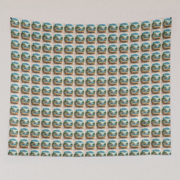 Item preview, Algoma Country Canada Cute 3D Adventure Label   designed and sold by PaintMeWorld.